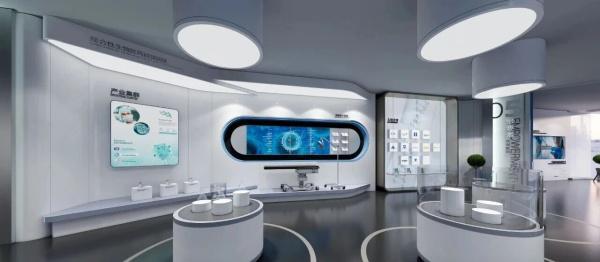 科技企业展厅设计案例-深圳信可威